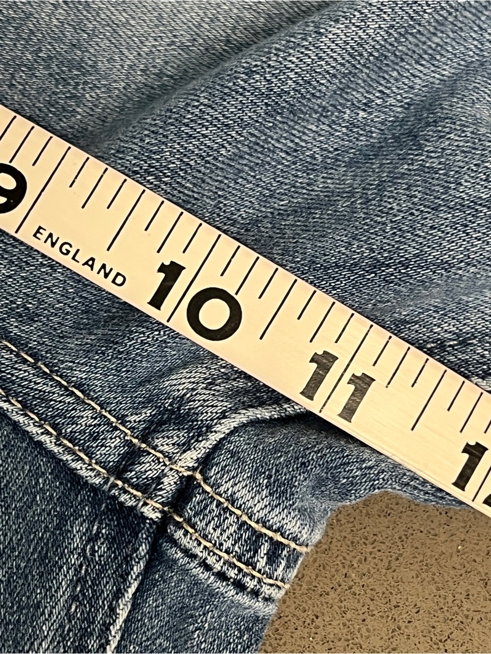 PAIGE Colette High Rise Crop Flare Raw Hem Jeans Light Wash Size 30 - Picture 12 of 16